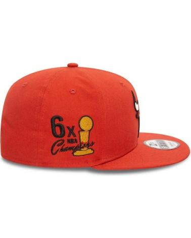 CASQUETTE NEW ERA CHICAGO BULLS SEASONAL FLOWER 9FIFTY ORANGE NARANJA