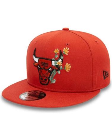 CASQUETTE NEW ERA CHICAGO BULLS SEASONAL FLOWER 9FIFTY ORANGE NARANJA