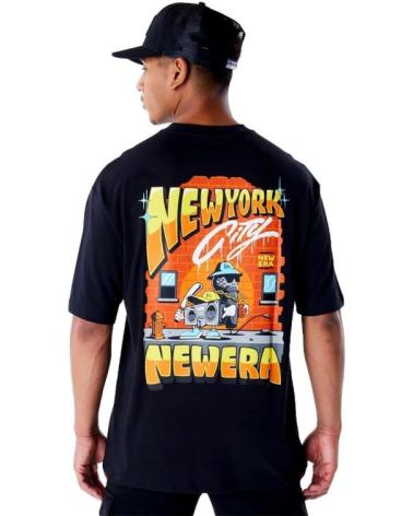 T-SHIRT NEW ERA NEW YORK GRAPHIC OS NOIR NEGRO