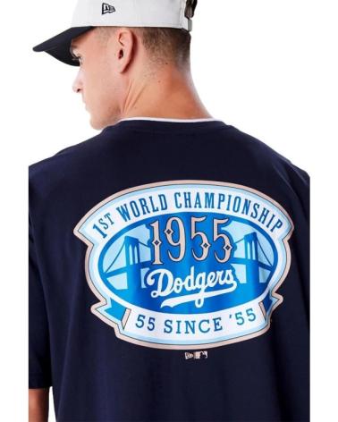 CAMISETA NEW ERA LOS ANGELES DODGERS WORLD SERIES DROP SHOULDER MARINO MARINO
