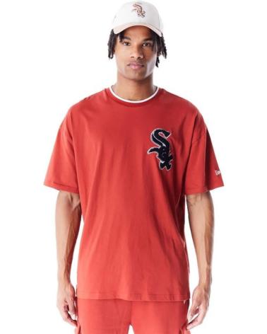 T-SHIRT NEW ERA WORLD SERIES CHICAGO WHITE SOX DROP SHOULDER ROUGE ROJO