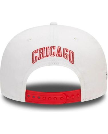 BONÉ NEW ERA CHICAGO BULLS WHITE CROWN PATCH 9FIFTY BRANCO BLANCO