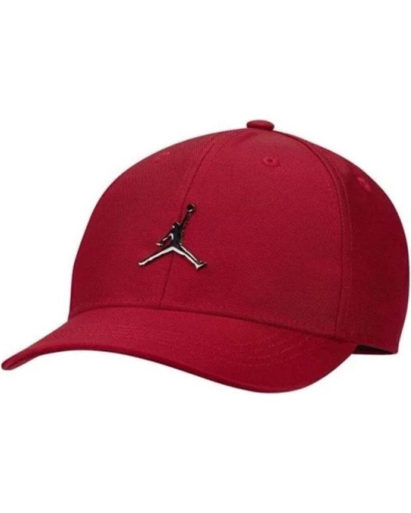 JORDAN JUMPMAN METAL RED CAP WITH CURVED BRIM ROJO