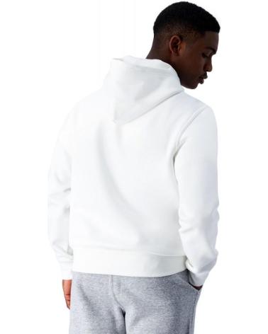 CHAMPION BIANCO LOGO RICAMATO CON CAPPUCCIO BLANCO