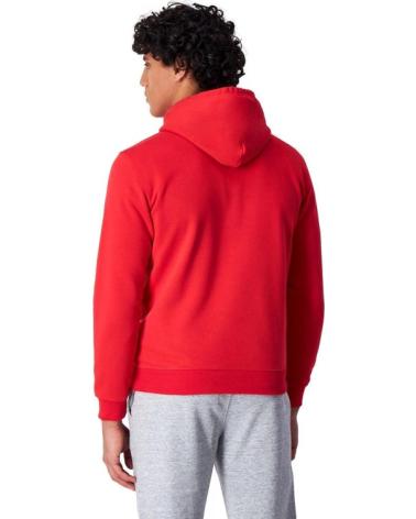 SWEAT À CAPUCHE CHAMPION ROUGE AVEC LOGO BRODÉ SMALL ROJO