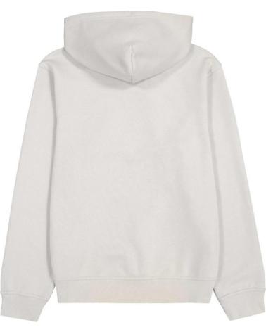 CHAMPION HOODED SWEATSHIRT WITH EMBROIDERED LOGO BEIGE BEIGE