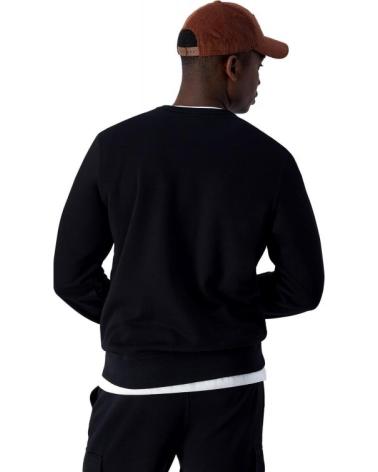 SWEAT-SHIRT CHAMPION SMALL EMBROIDERED LOGO COL ROND NOIR NEGRO