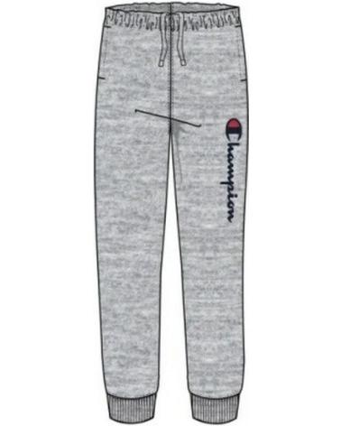 PANTALÓN DE CHÁNDAL CHAMPION BIG EMBROIDERED LOGO GRIS PARA HOMBRE GRIS