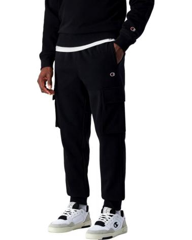 CHAMPION LEGACY CARGO-HOSE MIT LOGO SCHWARZ NEGRO