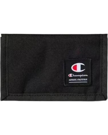 CHAMPION CARTEIRA LEGACY LOGO NYLON PRETA NEGRO