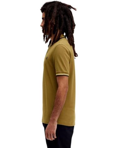 POLO FRED PERRY TWIN TIPPED W60 TORRADO TOSTADO