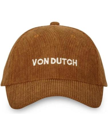 BONÉ TRUCKER VON DUTCH NAMED VEL24CA DE BOMBAZINA CASTANHA MARRóN