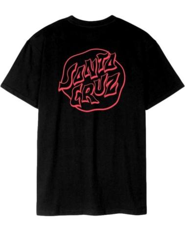 T-SHIRT NERA SANTA CRUZ FEVER DREAM MONO DOT NEGRO T-SHIRT NERA SANTA CRUZ FEVER DREAM MONO DOT NEGRO