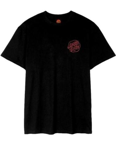 T-SHIRT NERA SANTA CRUZ FEVER DREAM MONO DOT NEGRO