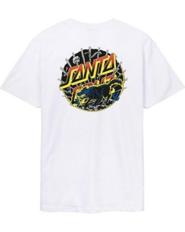 T-SHIRT BIANCA SANTA CRUZ KENDALL WOLF DOT BLANCO T-SHIRT BIANCA SANTA CRUZ KENDALL WOLF DOT BLANCO