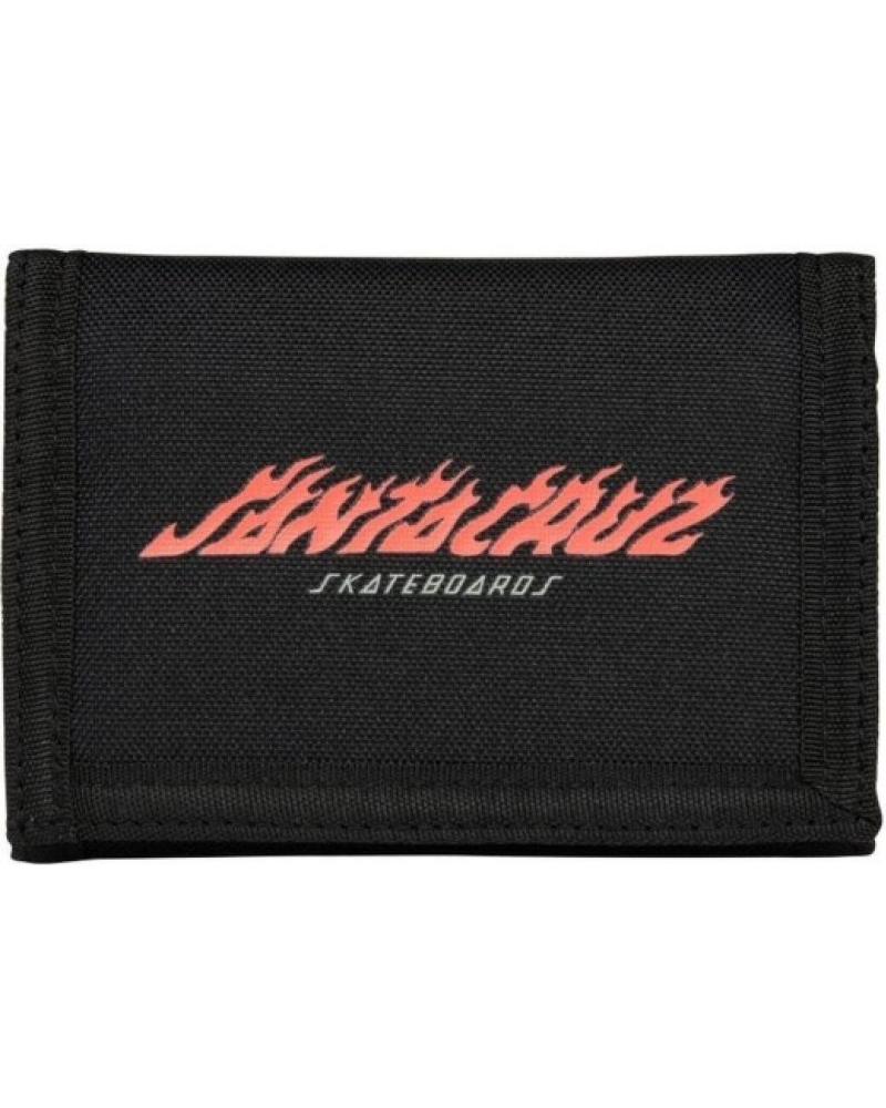 Accueil-SANTA-CRUZ-CARTERA-FLAME-STRIP-WALLET-BLACK-NEGRO-NAN