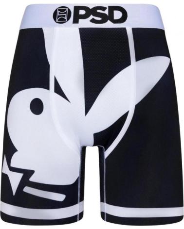 BOXER PSD PLAYBOY BIG BUNNY CORE FIT LONGUEUR NOIR