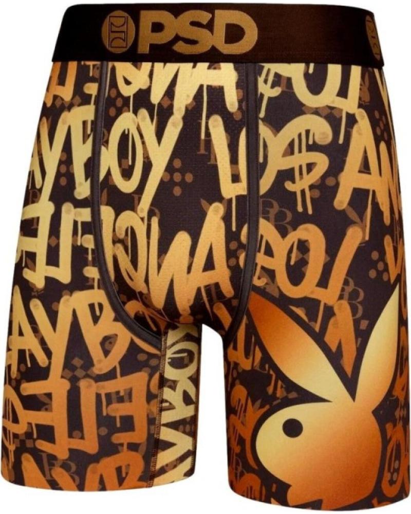 PSD BOXER CORE FIT LENGTH PLAYBOY GOLDEN GRAFFITI BRAUN MARRóN