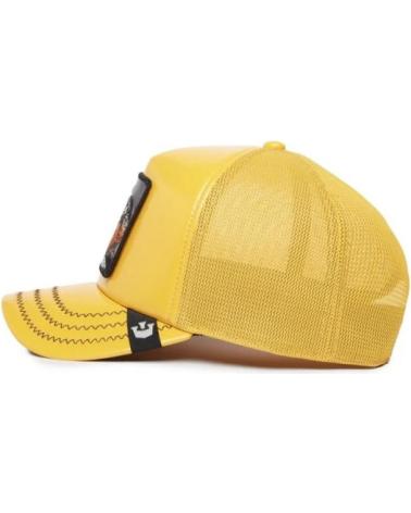 BONÉ TRUCKER GOORIN BROS SATIN 'BLACK MAMBA' AMARELO AMARILLO
