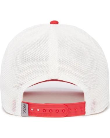 CAPPELLINO TRUCKER GOORIN BROS ANIMAL FARM DOBERMAN THE SUEDE BIANCO ROSSO