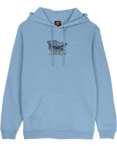 FELPA CON CAPPUCCIO SANTA CRUZ BRAUN FEVER DREAM CELESTE CELESTE