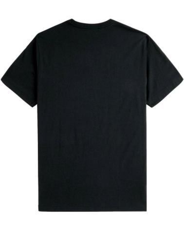 FRED PERRY W64 TEE T-SHIRT MIT GESTICKTEM LOGO MARINE MARINO