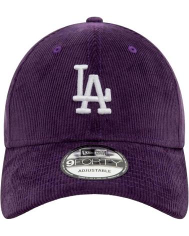 BONÉ NEW ERA 9FORTY DODGERS CORD AJUSTÁVEL ROXO MORADO