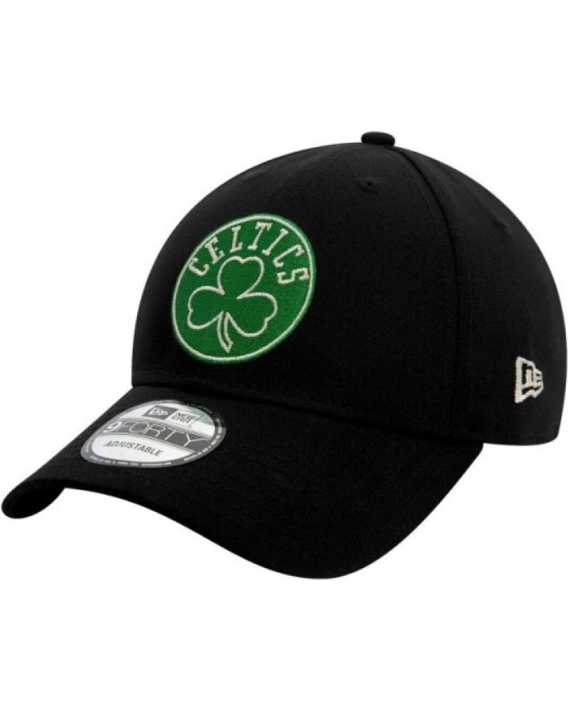 BONÉ NEW ERA BOSTON CELTICS NBA METALLIC 9FORTY PRETO NEGRO
