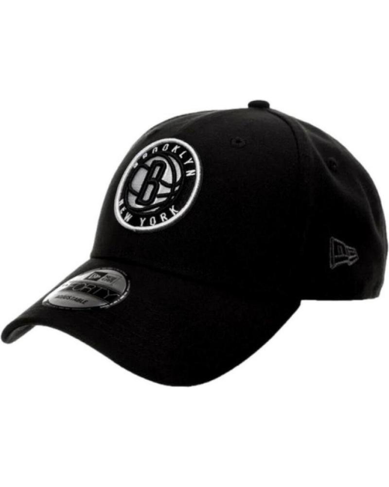 NEW ERA BROOKLYN NETS NBA METALLIC 9FORTY CAP BLACK BRONET NEGRO