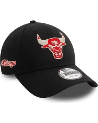 BONÉ NEW ERA CHICAGO BULLS NBA METALLIC 9FORTY PRETO NEGRO
