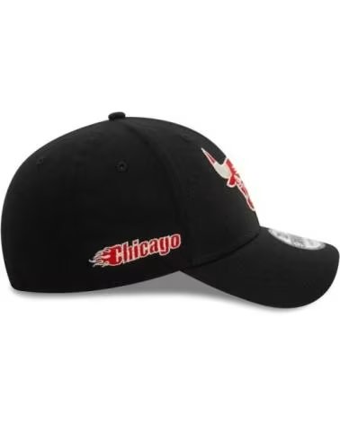 BONÉ NEW ERA CHICAGO BULLS NBA METALLIC 9FORTY PRETO NEGRO