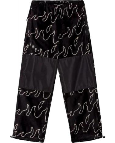 GRIMEY PANTALÓN CHÁNDAL VOODOO CHILD POLAR FLEECE TRACK NEGRO NEGRO