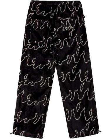 GRIMEY PANTALÓN CHÁNDAL VOODOO CHILD POLAR FLEECE TRACK NEGRO NEGRO