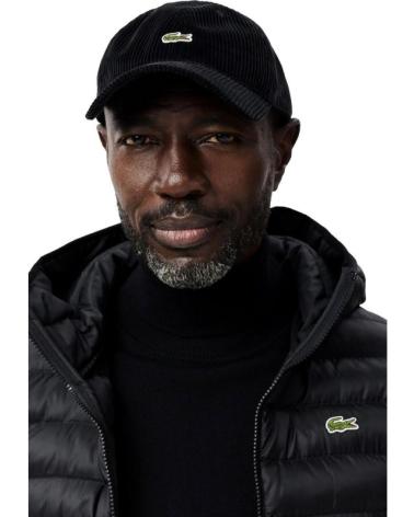 VESTE LACOSTE ESSENTIAL PADDED NOIRE NEGRO