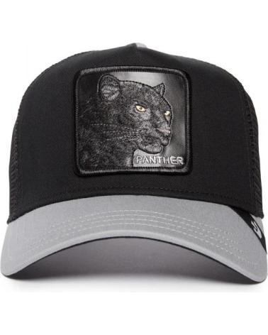 GOORIN BROS BONÉ TRUCKER 'THE PANTER' PRETO E CINZA NEGRO