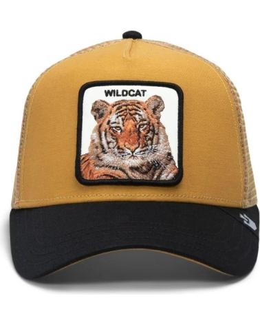 GOORIN BROS CAPPELLINO TRUCKER 'WILDCAT' SENAPE E NERO MOSTAZA