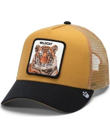 GOORIN BROS CAPPELLINO TRUCKER 'WILDCAT' SENAPE E NERO MOSTAZA