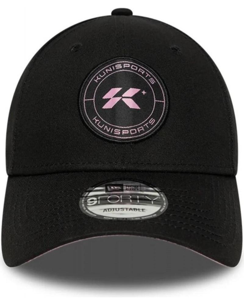 NEW ERA 9FORTY KINGS LEAGUE KUNISPORT BLACK CAP NEGRO