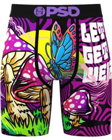 PSD BOXER 'GET WEIRD' CORE FIT LENGTH LILA MORADO