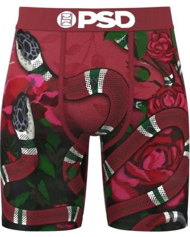 PSD BOXER SERPIENTES KING SNAKE CORE FIT LENGHT ROJO
