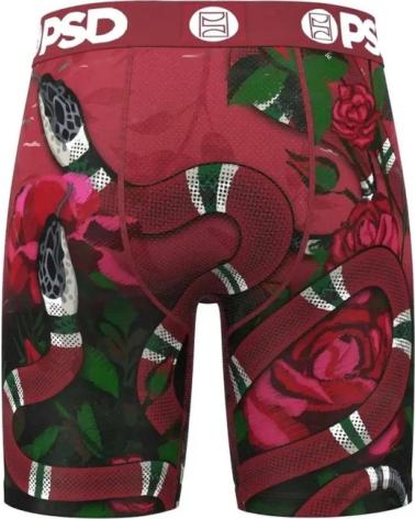 PSD BOXER SERPIENTES KING SNAKE CORE FIT LENGHT ROJO