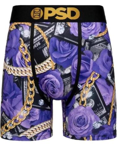 PSD BOXER RICH ROSES CORE FIT LILA MORADO