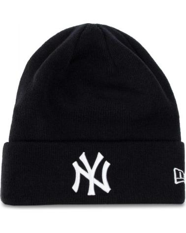 NEW ERA BERRETTO BEANIE NEW YORK YANKEES ESSENTIAL CUFF NERO NEGRO