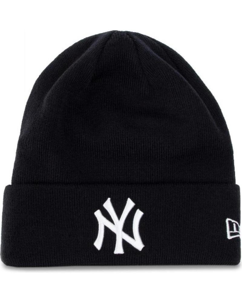 NEW ERA BERRETTO BEANIE NEW YORK YANKEES ESSENTIAL CUFF NERO NEGRO