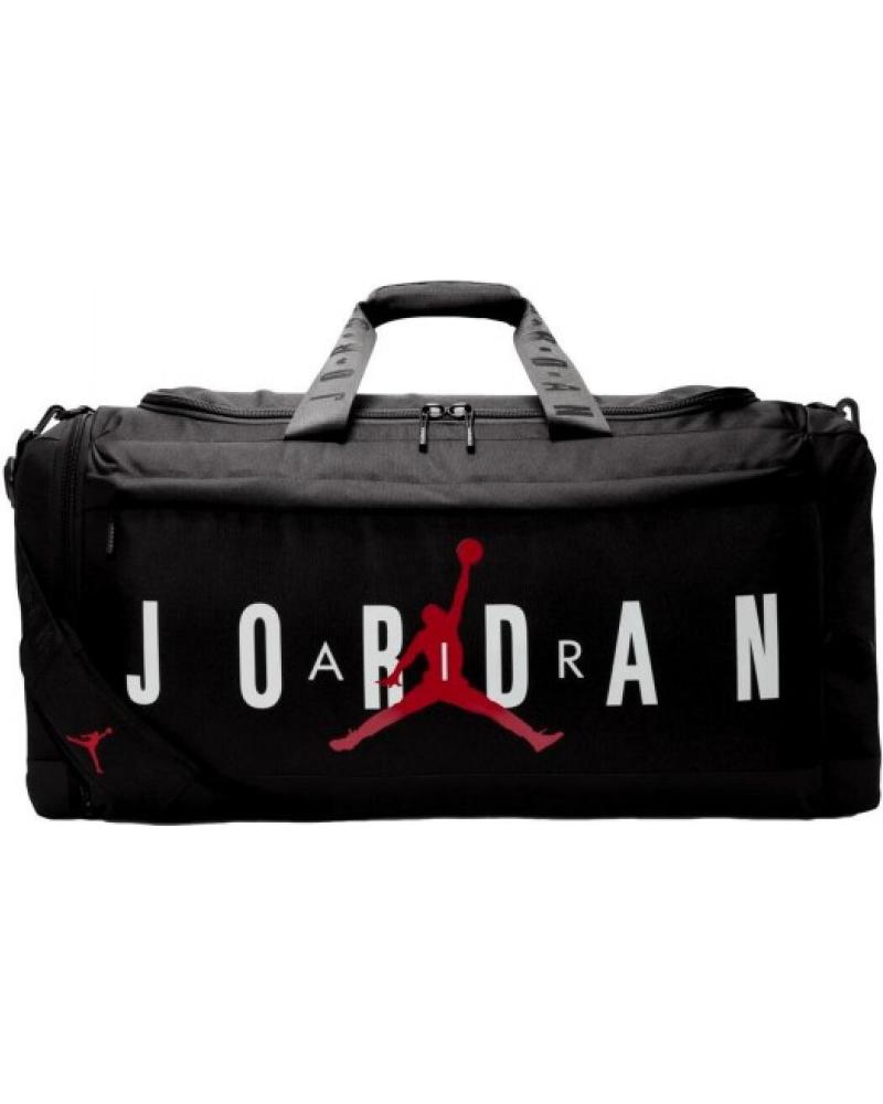 JORDAN JAM VELOCITY DUFFLE BAG BLACK MEDIUM NEGRO