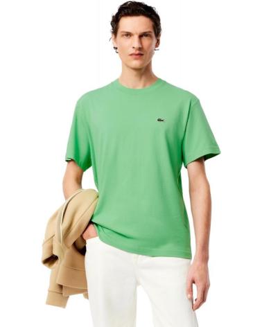 T-SHIRT LACOSTE CLASSIC LOGO TEE VERDE PARA HOMEM VERDE