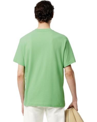 T-SHIRT LACOSTE CLASSIC LOGO TEE VERDE DA UOMO VERDE