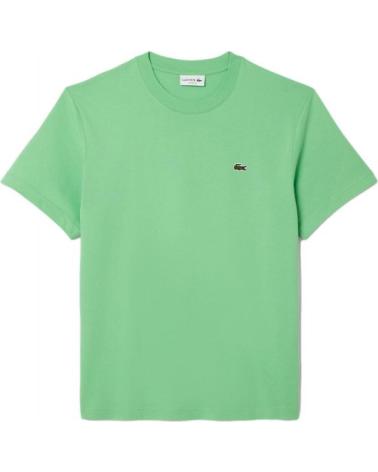 T-SHIRT LACOSTE CLASSIC LOGO TEE VERDE DA UOMO VERDE