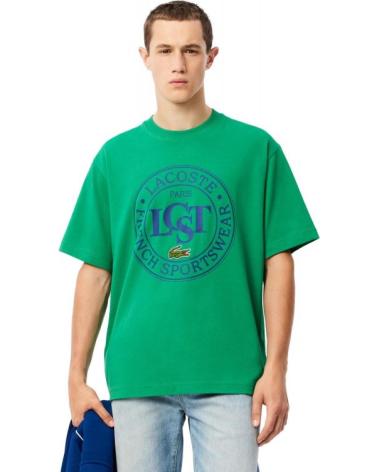 T-SHIRT LACOSTE LOGO TEE VERDE VERDE