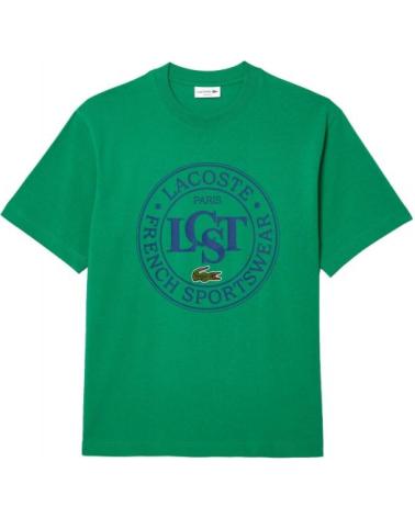 T-SHIRT LACOSTE LOGO TEE VERDE VERDE